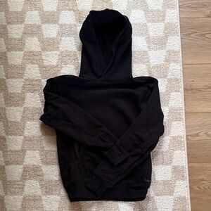 TNA Cozy Fleece Sweatshirt in Black